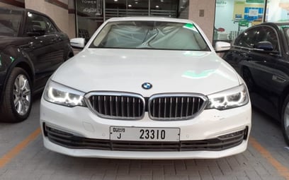 BMW 520i (White), 2019 for rent in Dubai