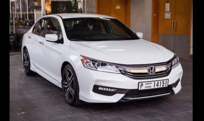 Honda Accord Sport (White), 2017 for rent in Dubai