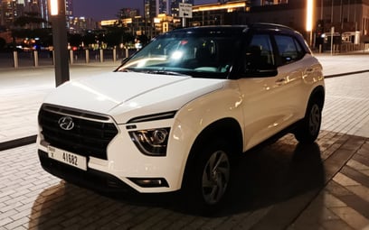 Hyundai Creta (Blanco), 2022 para alquiler en Dubai
