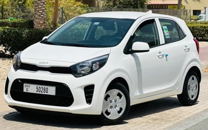 KIA Picanto (White), 2023 for rent in Sharjah