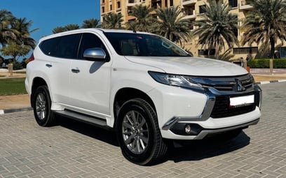 Mitsubishi Montero (White), 2020 for rent in Ras Al Khaimah