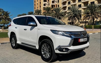 Mitsubishi Montero (White), 2020 for rent in Ras Al Khaimah