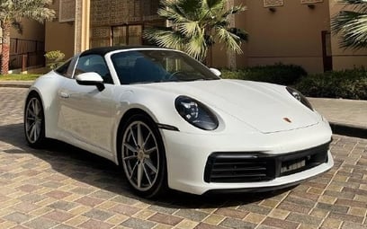 Porsche 911 Targa 4S (White), 2022 for rent in Ras Al Khaimah