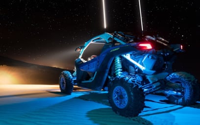 Night Raid – Can-Am X3 – 4-seater - tour in buggy a Dubai