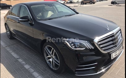 Negro Mercedes S Class, 2019 preview