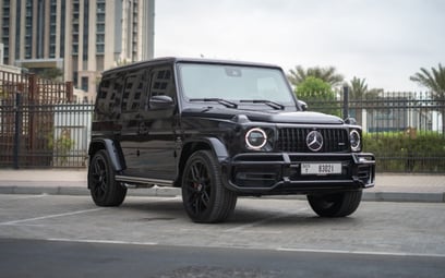 Black Mercedes G63  class 2019 for rent in Dubai