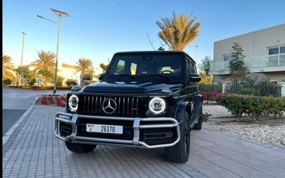 Black Mercedes G class 2020 for rent in Dubai