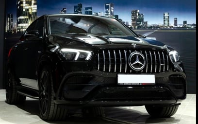Black New Mercedes GLE 63 2021 for rent in Dubai