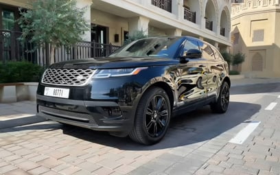 Black Range Rover Velar 2020 for rent in Dubai