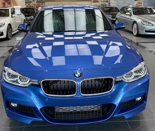 Аренда Blue BMW 318 2019 в Дубае