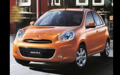 Nissan Micra (Brown), 2017 for rent in Dubai
