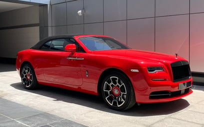 Red Rolls Royce Dawn 2020 迪拜汽车租凭
