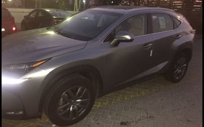 Silver Lexus NX Series 2018 para alquiler en Dubai