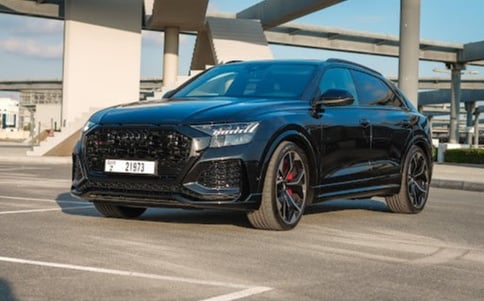 Audi RSQ8 (Black), 2023 for rent in Sharjah