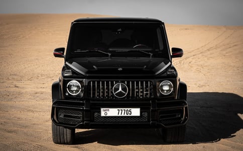 Black Mercedes-Benz G 63 Edition One, 2019 for rent in Dubai