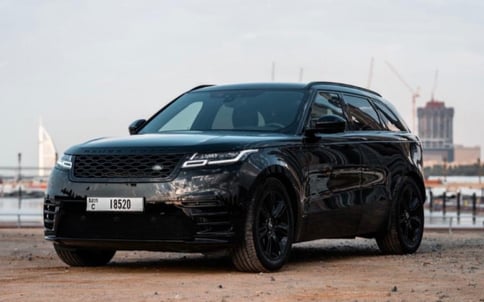 黑色 Range Rover Velar, 2019 迪拜汽车租凭