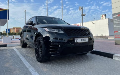 Black Range Rover Velar, 2019 for rent in Dubai
