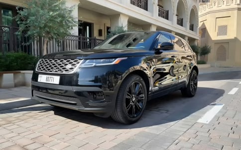 Black Range Rover Velar, 2020 for rent in Dubai
