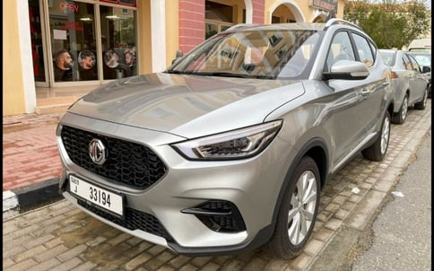 Grey MG ZS, 2022 for rent in Dubai