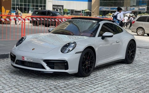 Rent a Porsche 911 Carrera 4s cabrio (Grey), 2022 ID-05017, in Dubai -  