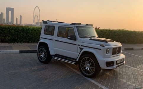 White Suzuki Jimny Brabus, 2021 for rent in Dubai