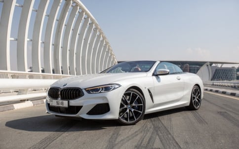 إيجار BMW 840i cabrio (أبيض), 2021 في دبي