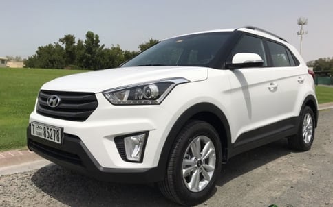 Аренда Белый Hyundai Creta, 2017 в Дубае