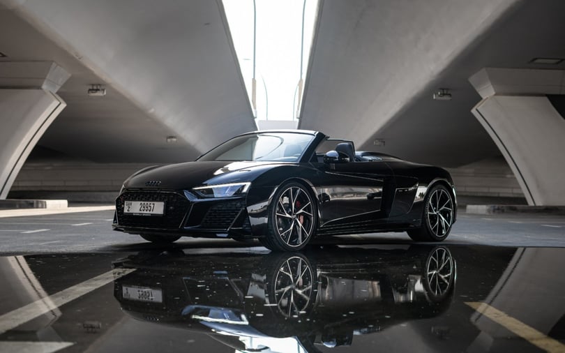 Audi R8 Spyder (Schwarz)