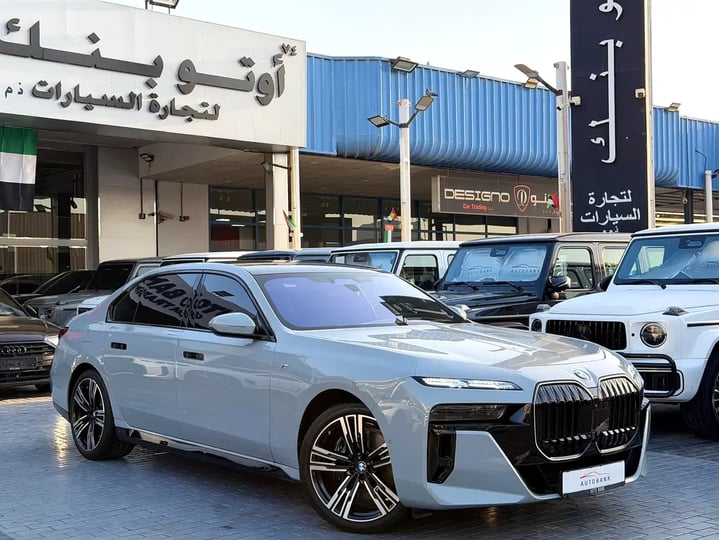 BMW 7 Serisi (Gri)