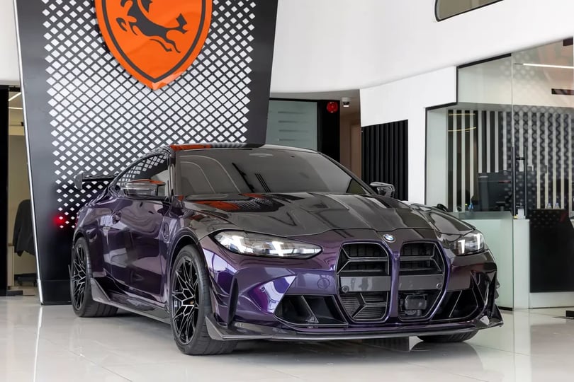 BMW M4 (Purple)