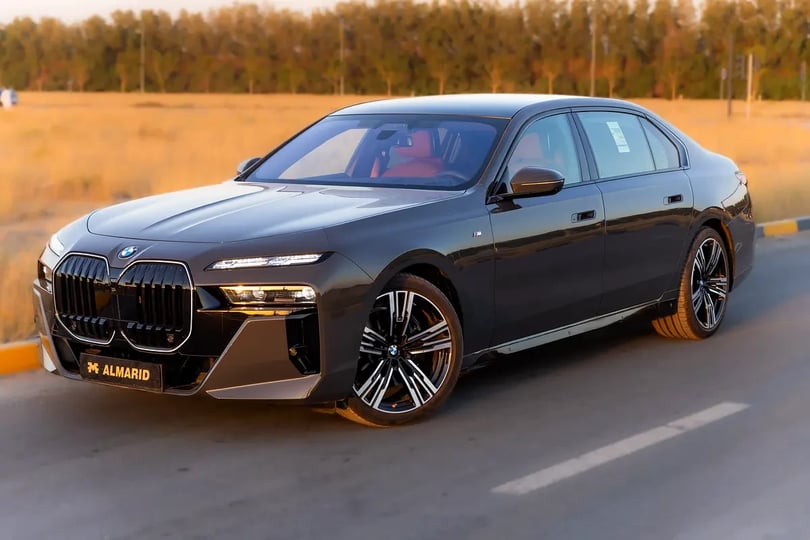BMW 7 Serisi (Gri)