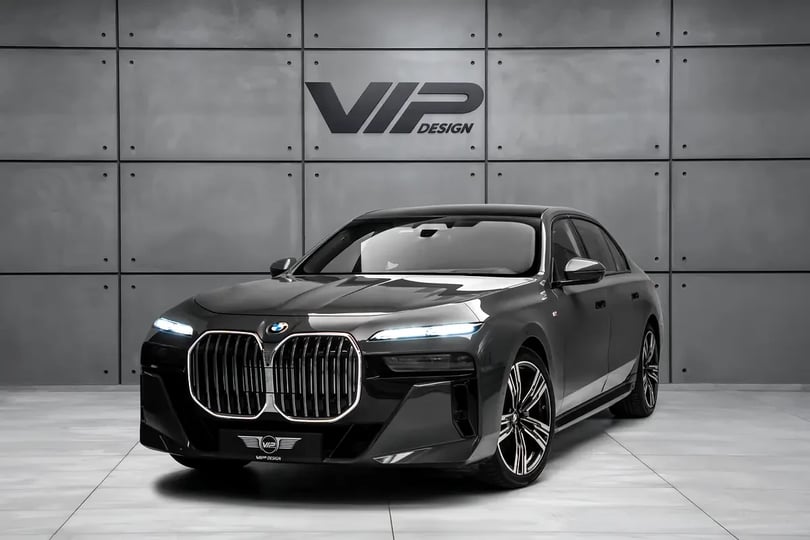 BMW 7 Series (Gris)