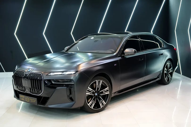 BMW 7 Serie (Grijs)