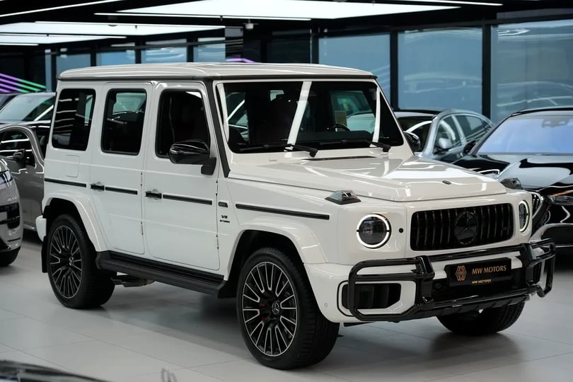 Mercedes G Klasse (Wit)