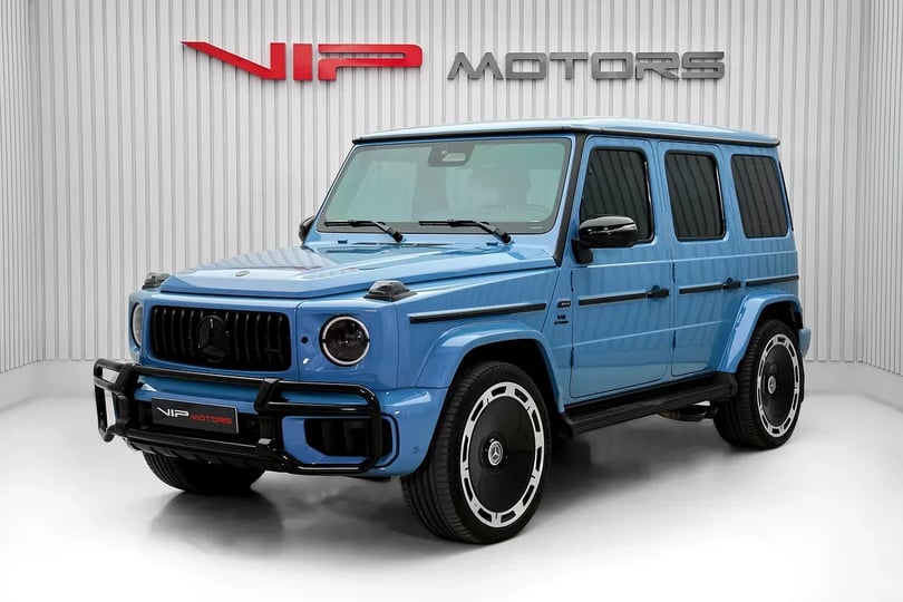 Mercedes G Klasse (Blauw)