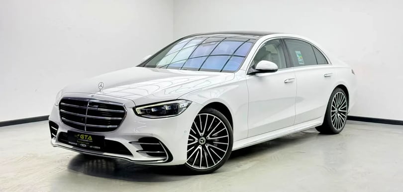 Mercedes S Klasse (Wit)