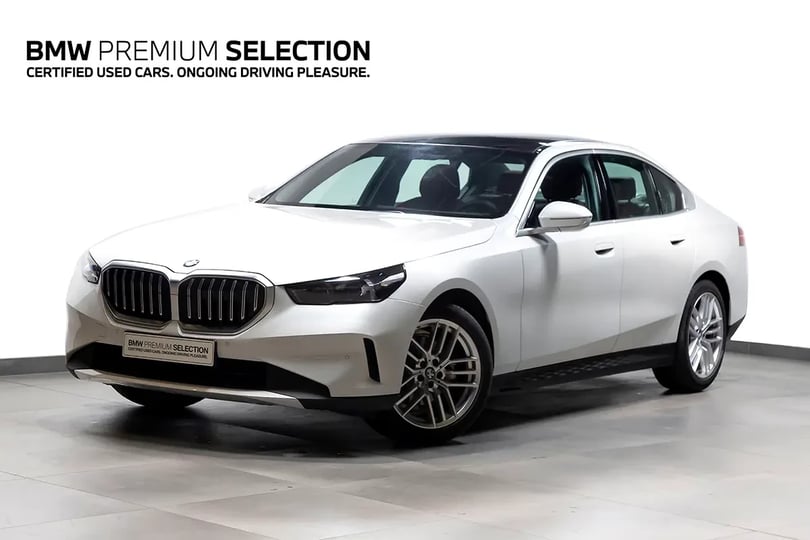 BMW 5 Serie (Wit)