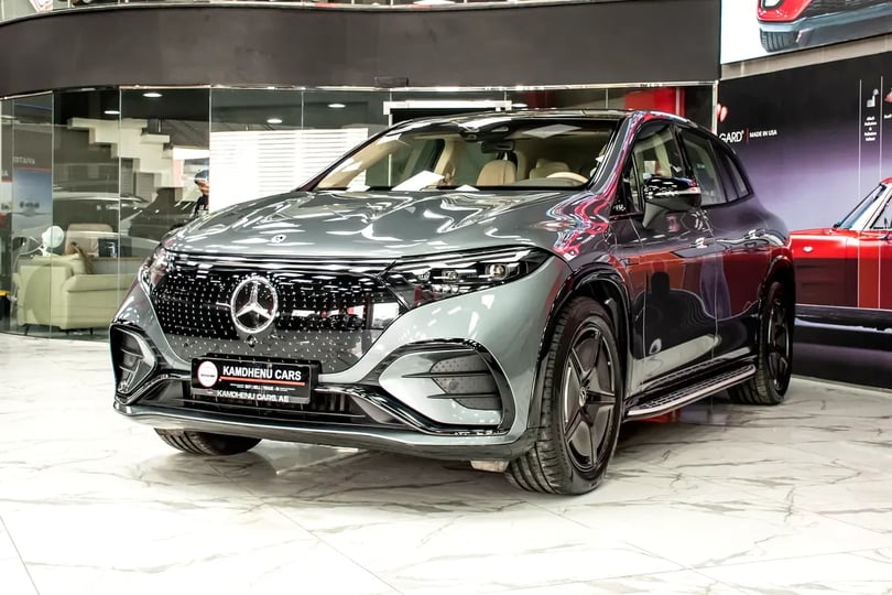 Mercedes EQS (Grijs)