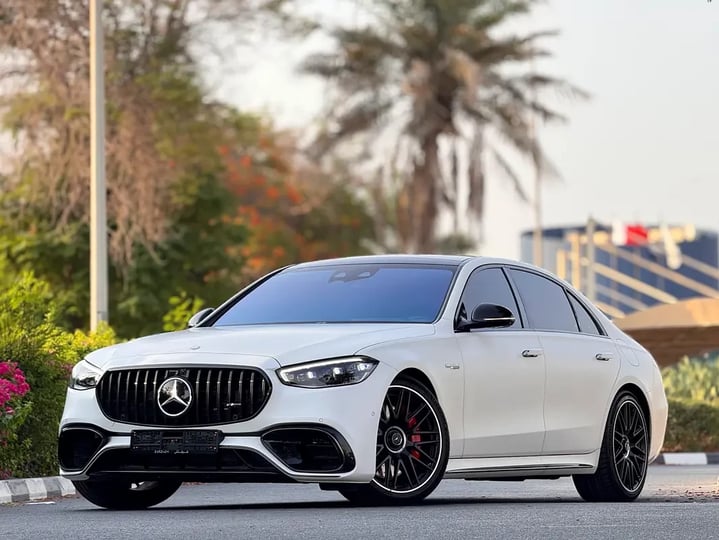 Mercedes S Klasse (Wit)