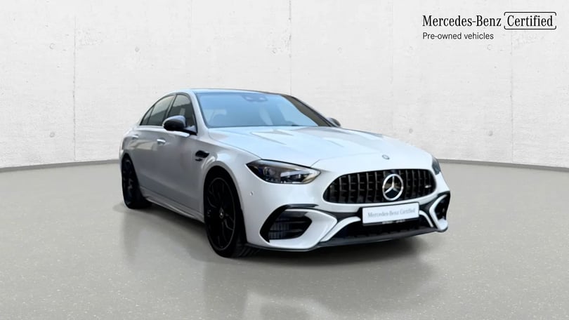 Mercedes C Класс (Белый)