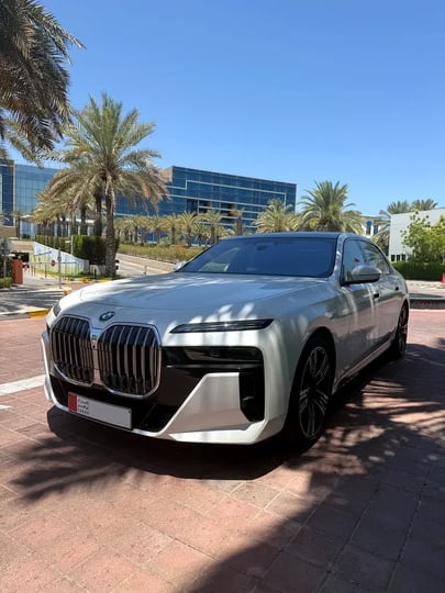 BMW 7 Serie (Wei&szlig;)
