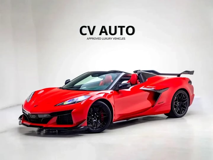 تأجير Chevrolet Corvette Z06 3LZ في دبي