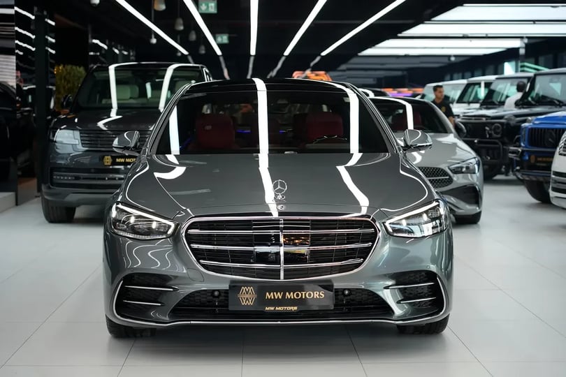 Mercedes S Serisi (Gri)
