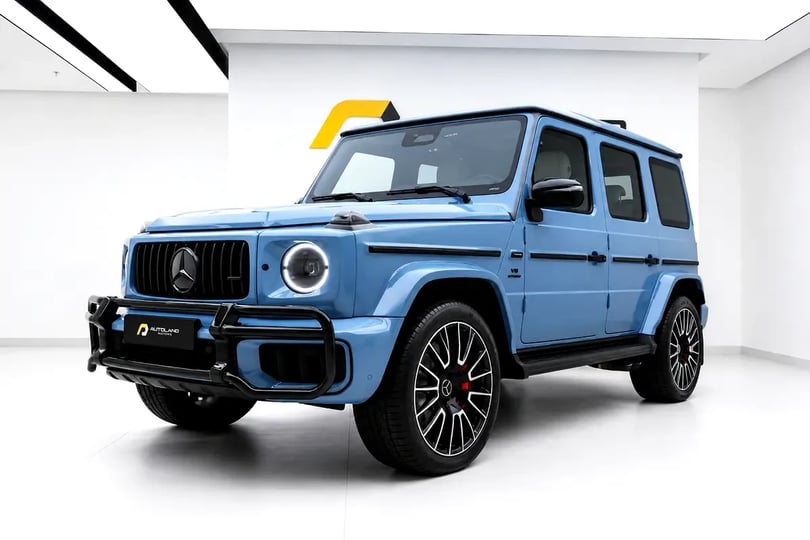 Mercedes G class (Blue)