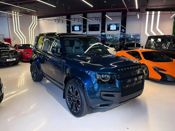 Land Rover Defender (Blu)