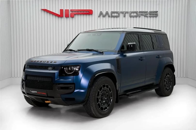 Land Rover Defender (Blu)