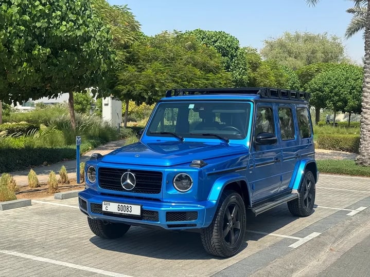 Mercedes G class (Blu)