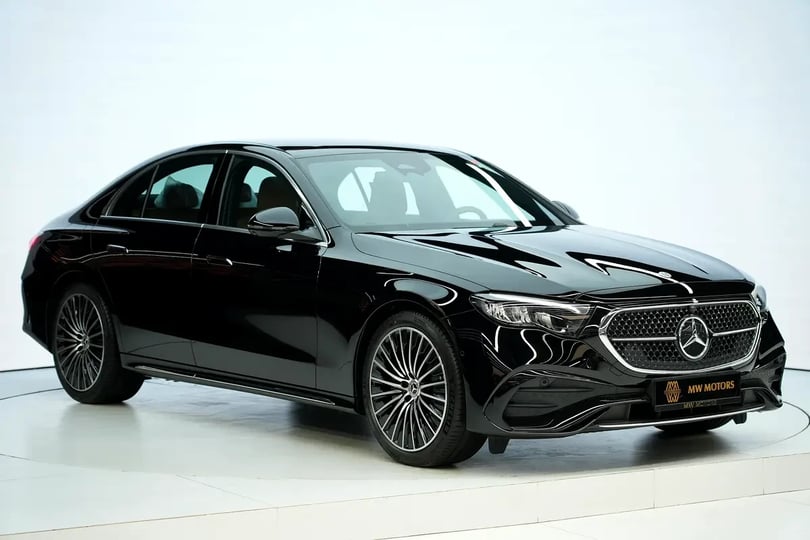 Mercedes E Serisi (Siyah)