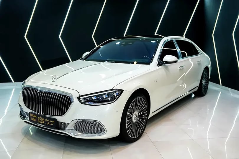 Mercedes S Serisi (Beyaz)