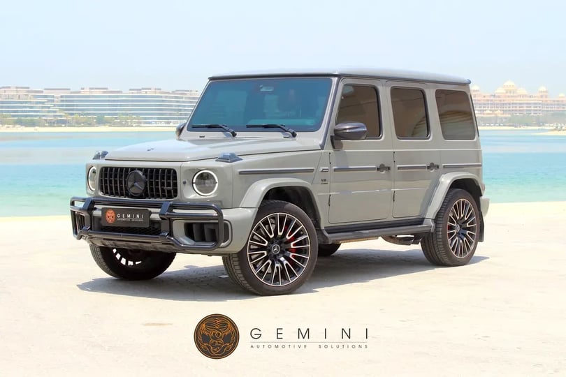 Mercedes G Serisi (Gri)